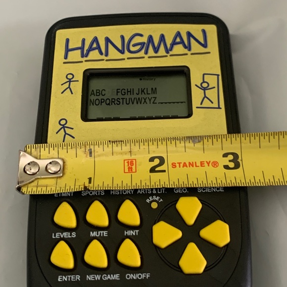 Westminster: Hangman Handheld Pocket Arcade: Pre-Owned Great Condition: Req 2 AA - Picture 7 of 9
